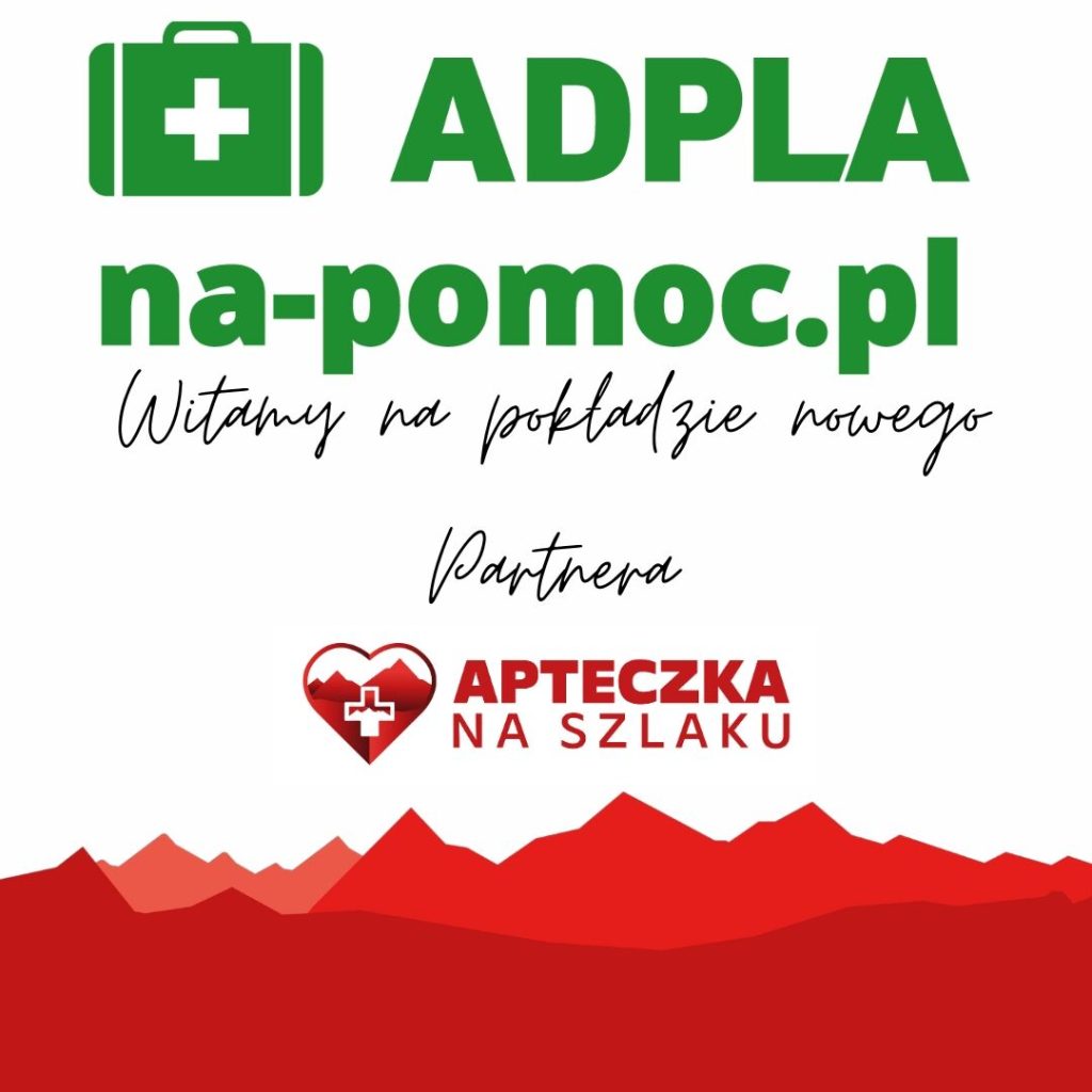 Apteczka na szlaku Adpla na-pomoc