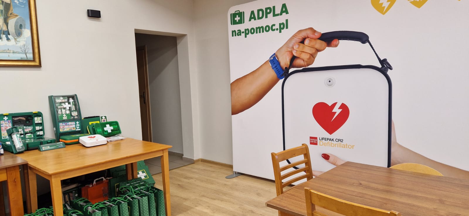 Adpla pokaz sprzętu KRSG Kartuzy