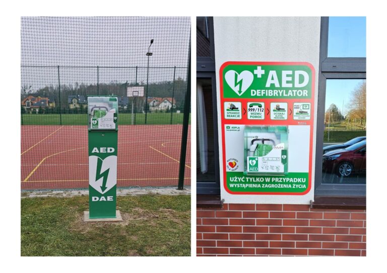 Gmina Żukowo stawia na bezpieczeństwo, wyposażając obiekty w defibrylatory LIFEPAK CR2